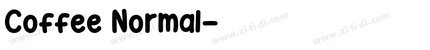 Coffee Normal字体转换